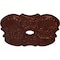Ekena Millwork Flower Ceiling Medallion (Fits Canopies up to 6 1/4"), 29"OD x 3 5/8"ID x 1 3/8"P, Antique Copper CM29FWACS - alternate 3
